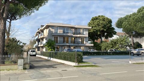 Nuova palazzina di prossima costruzione con 3 camere tutte su un piano 